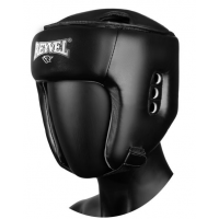Шлем боксёрский Reyvel, винил, цвет чёрный